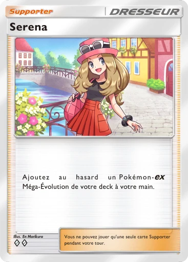 Carte Pokémon Serena de l'extension Embrasement Écarlate