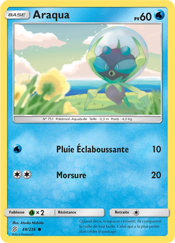 Carte Pokémon Araqua de l'extension Harmonie des Esprits