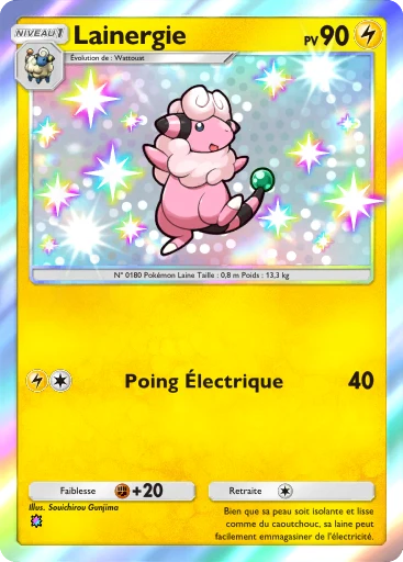 Carte Pokémon Lainergie de l'extension Jours Heureux