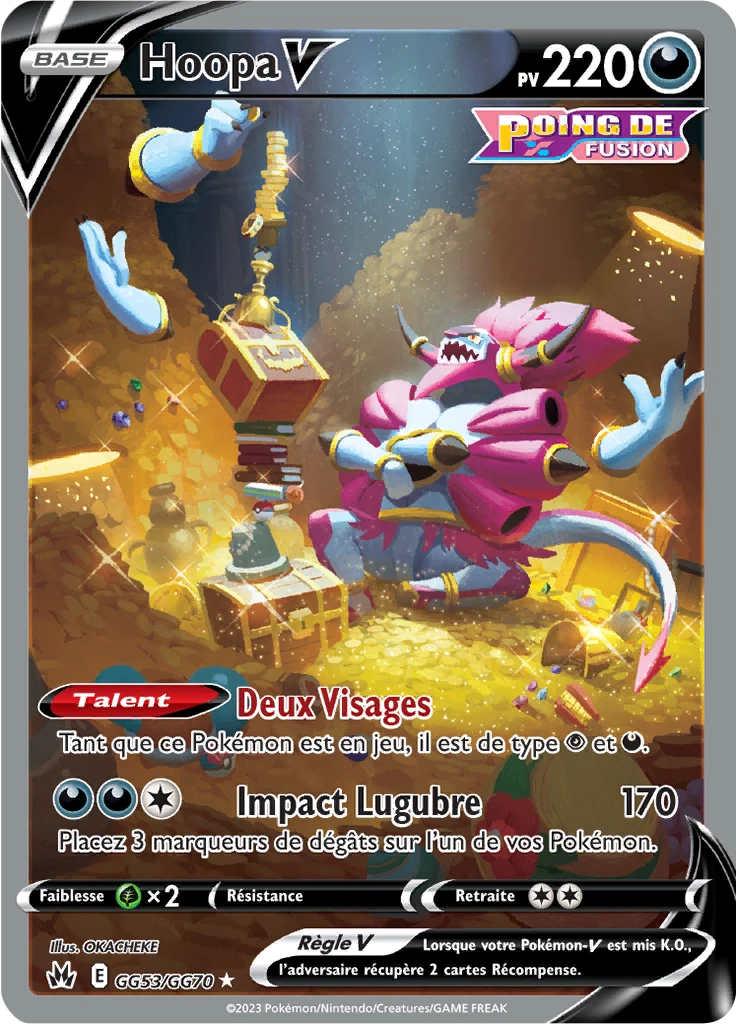 Carte Pokémon Hoopa V de l'extension Zénith Suprême