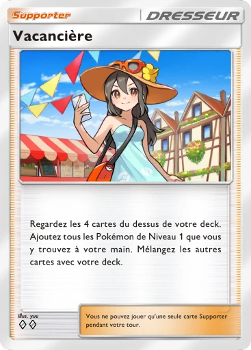 Carte Pokémon Vacancière de l'extension Parade Onirique