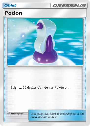 Carte Pokémon Potion de l'extension Promo-A