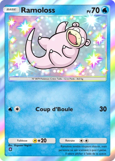 Carte Pokémon Ramoloss de l'extension Méga-Rayonnement
