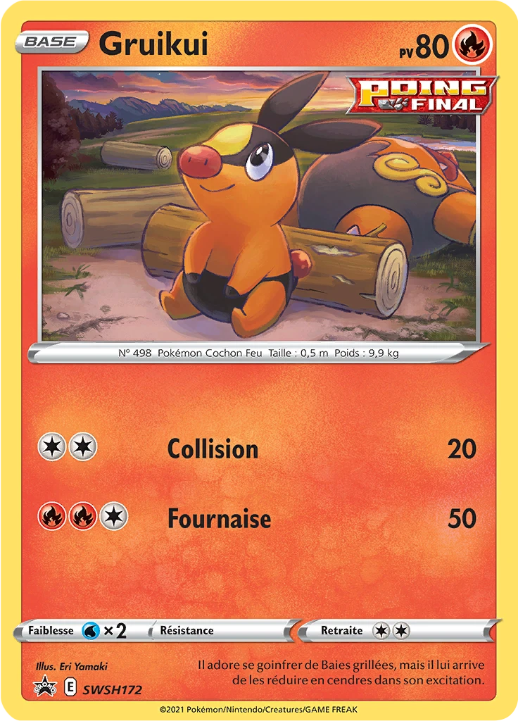Carte Pokémon Gruikui de l'extension Promo SWSH