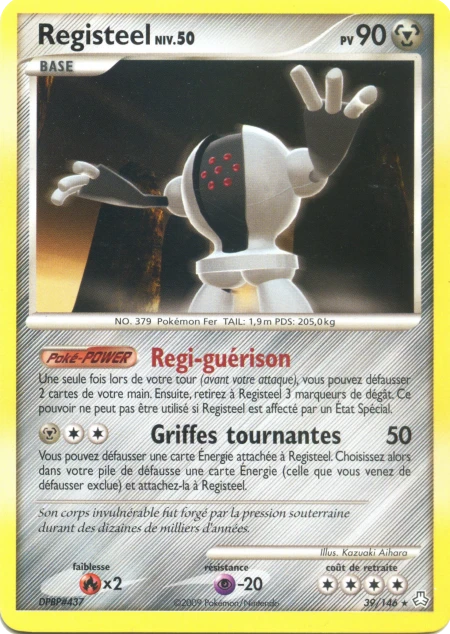 Carte Pokémon Registeel de l'extension Éveil des Légendes