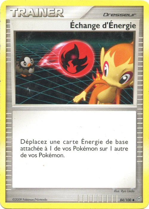 Carte Pokémon Échange d'Énergie de l'extension Tempête