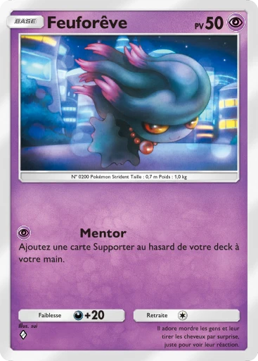 Carte Pokémon Feuforêve de l'extension Embrasement Écarlate