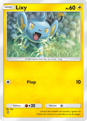Carte Pokémon Lixy de l'extension Méga-Ascension