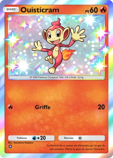 Carte Pokémon Ouisticram de l'extension Source Secrète