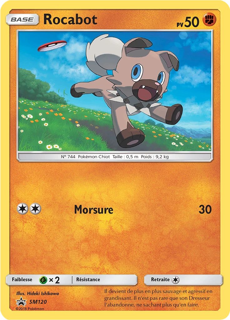 Carte Pokémon Rocabot de l'extension Promo SM