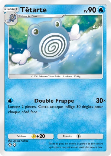Carte Pokémon Têtarte de l'extension Aura Palpitante