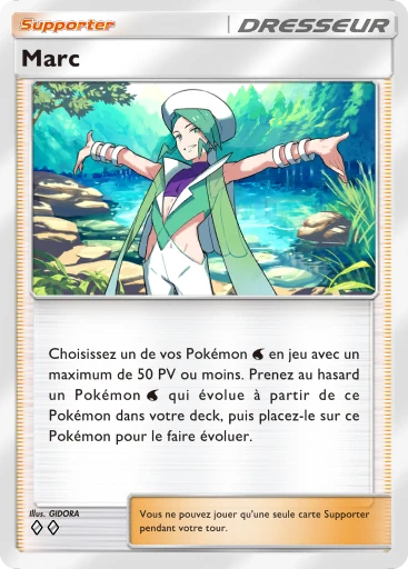 Carte Pokémon Marc de l'extension Booster de Luxe Méga