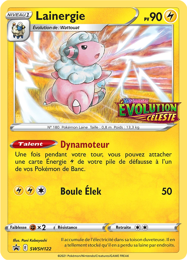Carte Pokémon Lainergie de l'extension Promo SWSH
