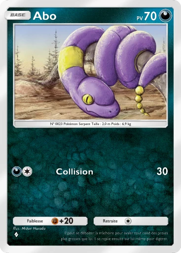 Carte Pokémon Abo de l'extension Réjouissances Rayonnantes