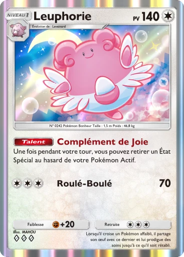 Carte Pokémon Leuphorie de l'extension Aura Palpitante