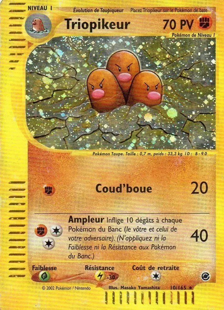Carte Pokémon Triopikeur de l'extension Expedition