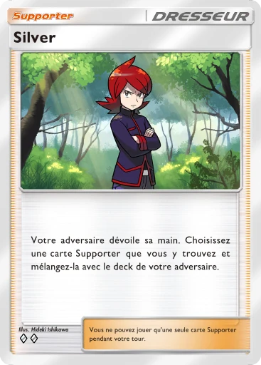 Carte Pokémon Silver de l'extension Sagesse entre Ciel et Mer