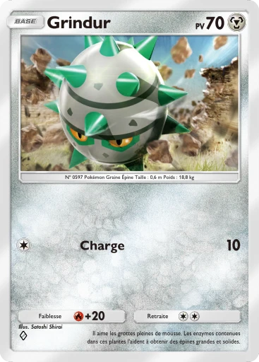 Carte Pokémon Grindur de l'extension Parade Onirique