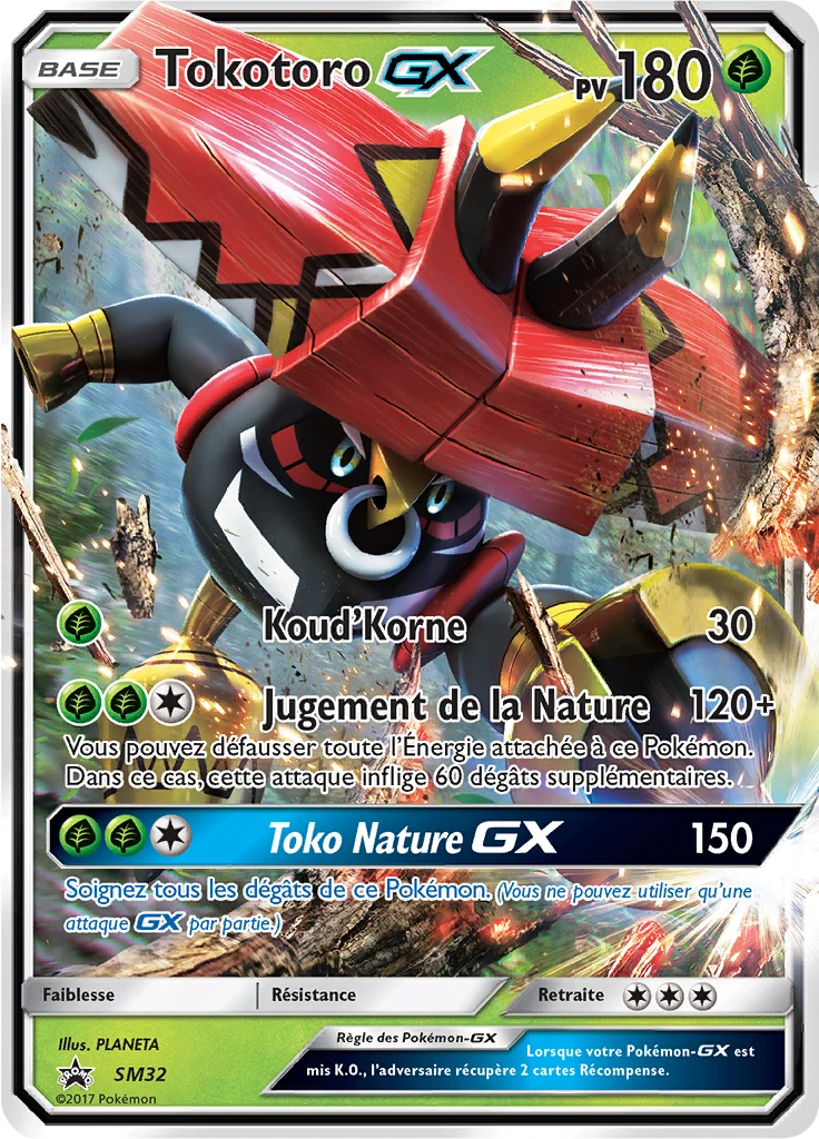 Carte Pokémon Tokotoro GX de l'extension Promo SM