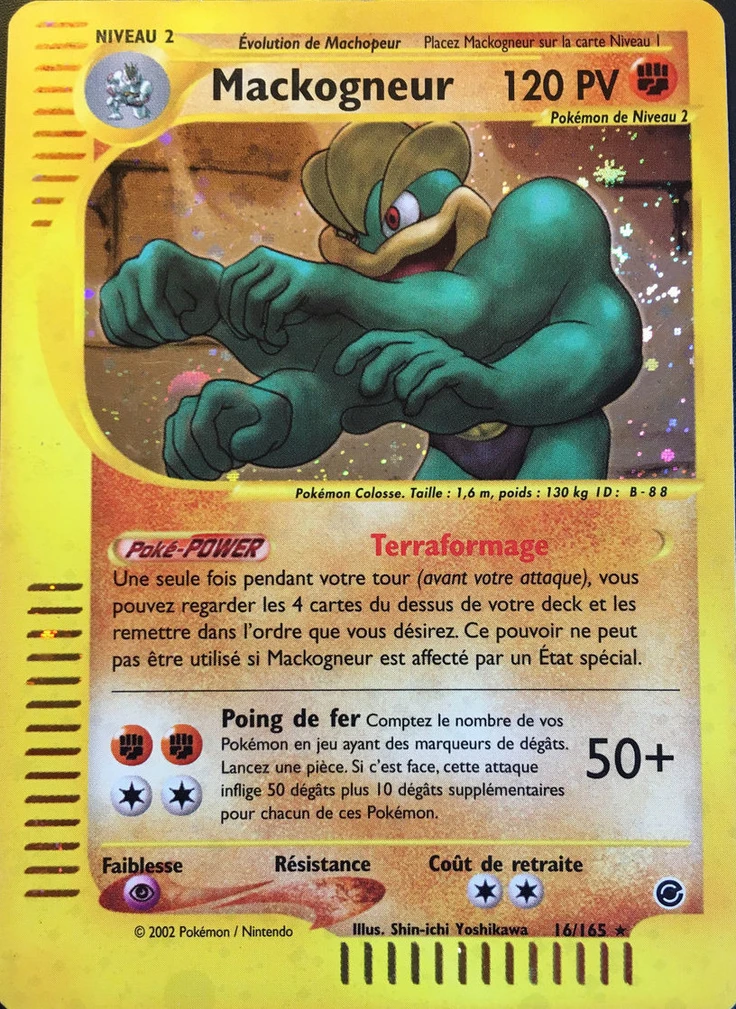 Carte Pokémon Mackogneur de l'extension Expedition