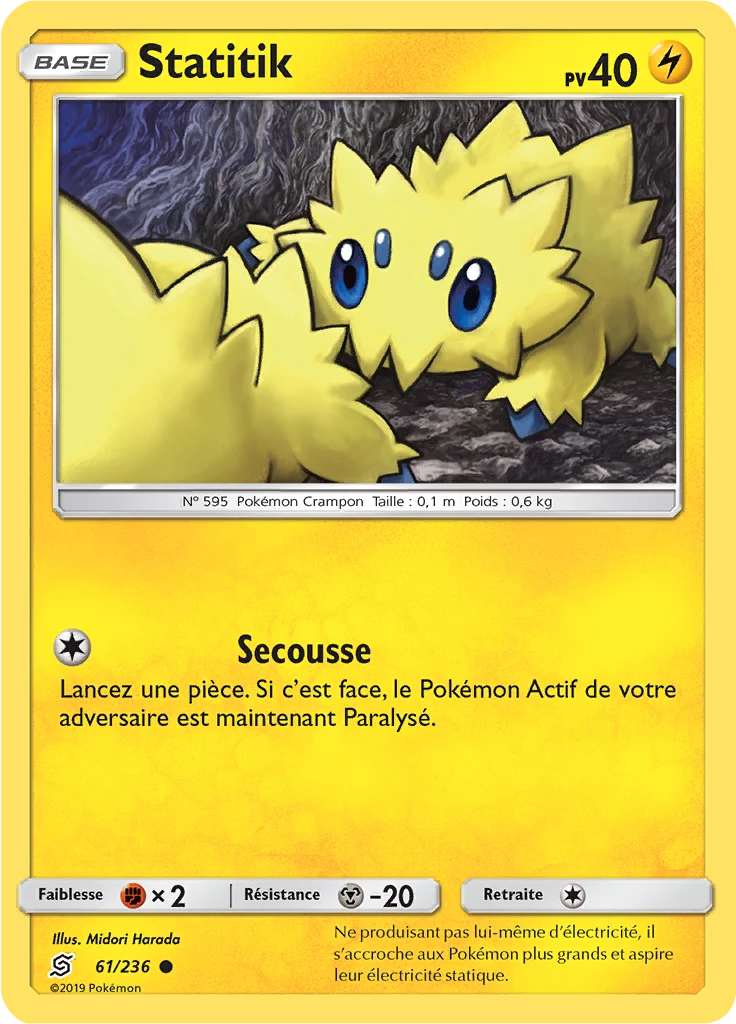 Carte Pokémon Statitik de l'extension Harmonie des Esprits