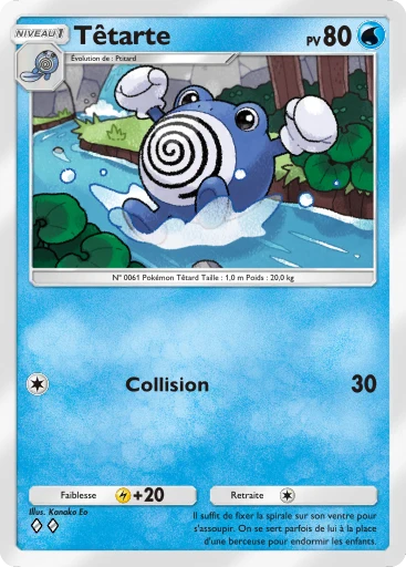 Carte Pokémon Têtarte de l'extension Source Secrète