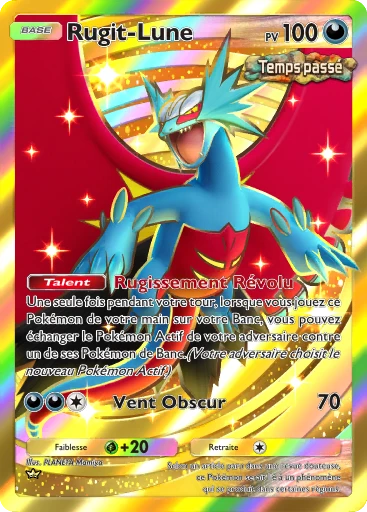 Carte Pokémon Rugit-Lune de l'extension Propulsion Paradoxe