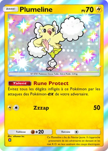 Carte Pokémon Plumeline de l'extension Méga-Ascension