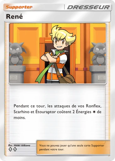 Carte Pokémon René de l'extension Lumière Triomphale