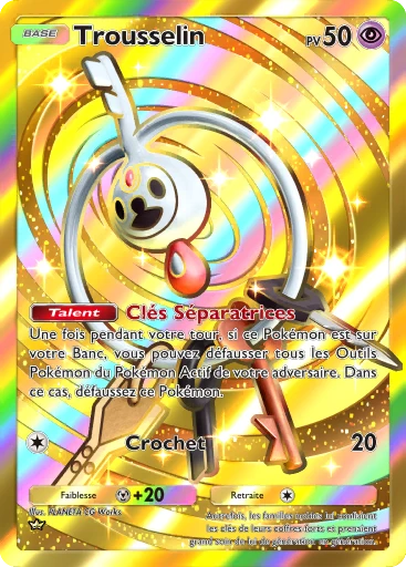 Carte Pokémon Trousselin de l'extension Méga-Ascension