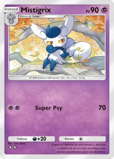 Carte Pokémon Mistigrix de l'extension L'Ambition de la Team Rocket