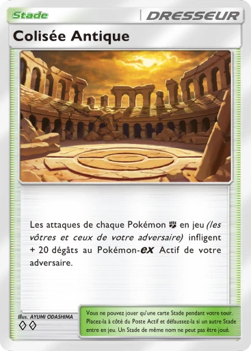 Carte Pokémon Colisée Antique de l'extension Aura Palpitante