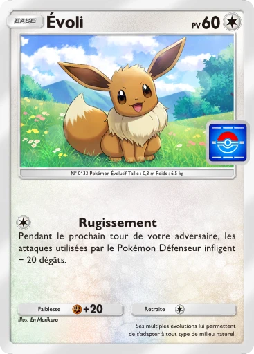 Carte Pokémon Évoli de l'extension Promo-A