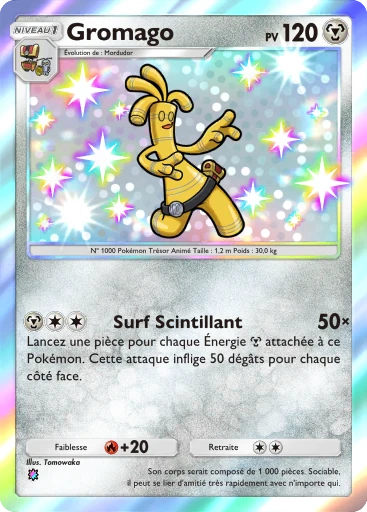 Carte Pokémon Gromago de l'extension Merveilles de Paldea