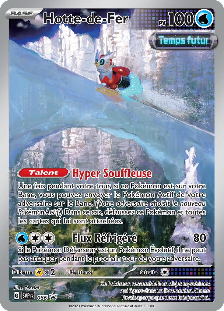 Carte Pokémon Hotte-de-Fer de l'extension SVP Black Star Promos
