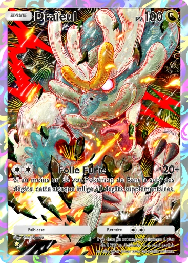 Carte Pokémon Draïeul de l'extension Gardiens Astraux