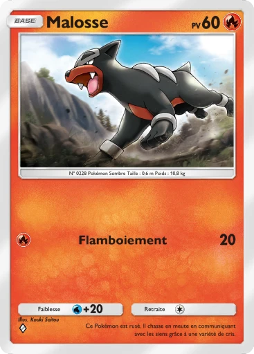 Carte Pokémon Malosse de l'extension Lumière Triomphale