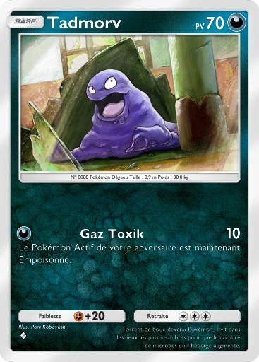 Carte Pokémon Tadmorv de l'extension Puissance Génétique
