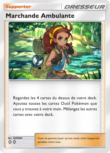 Carte Pokémon Marchande Ambulante de l'extension Source Secrète