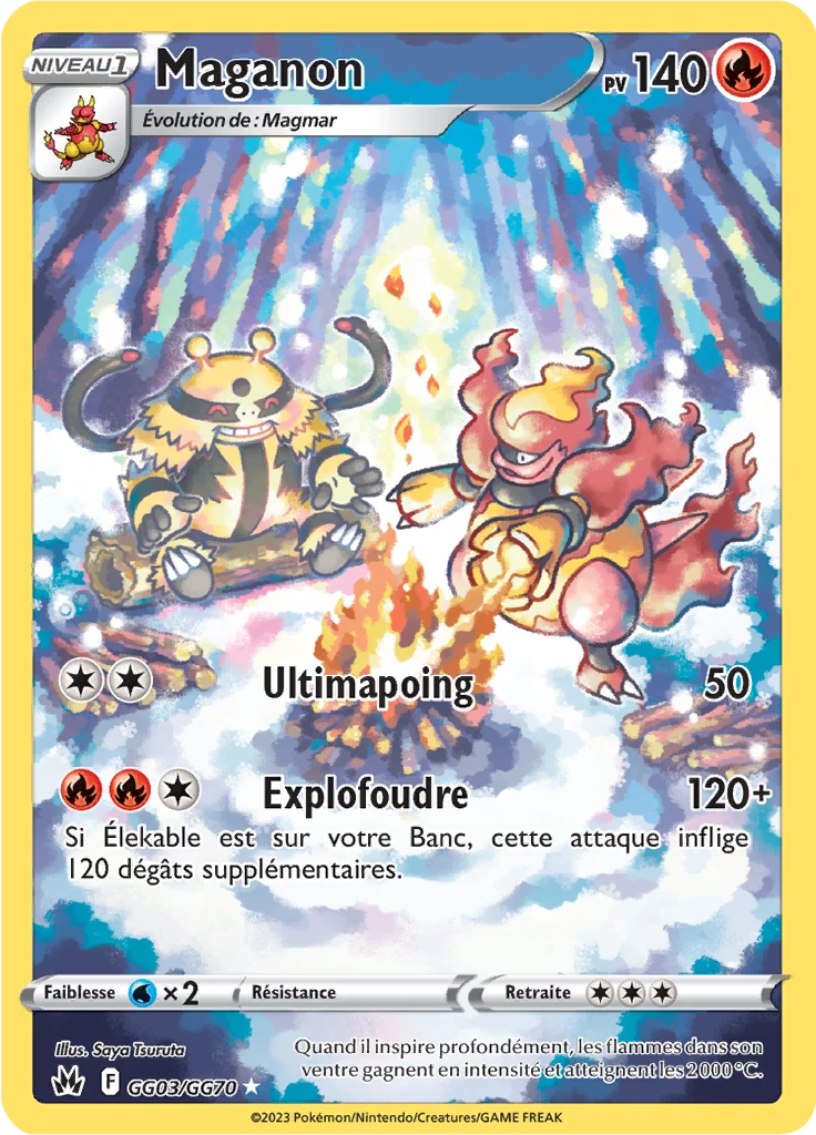 Carte Pokémon Maganon de l'extension Zénith Suprême