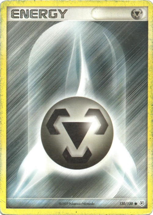 Carte Pokémon Énergie Métal de l'extension Diamant & Perle