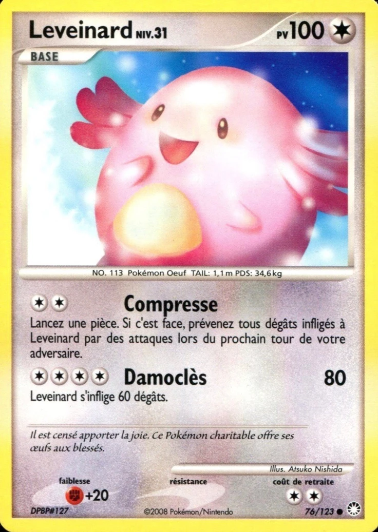 Carte Pokémon Leveinard de l'extension Trésors Mystérieux