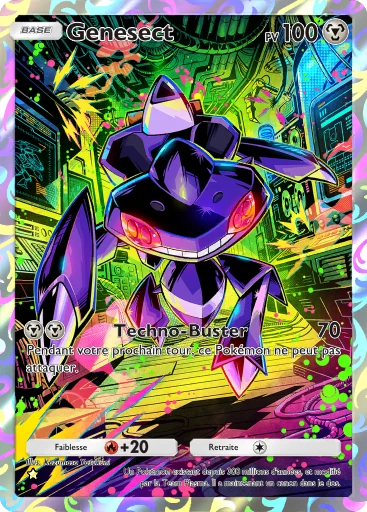 Carte Pokémon Genesect de l'extension Domination Céleste