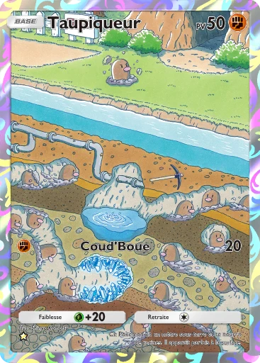 Carte Pokémon Taupiqueur de l'extension Puissance Génétique
