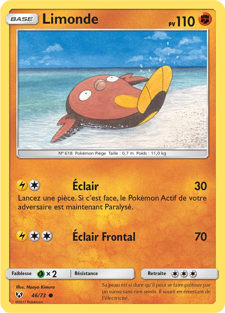 Carte Pokémon Limonde de l'extension Légendes Brillantes