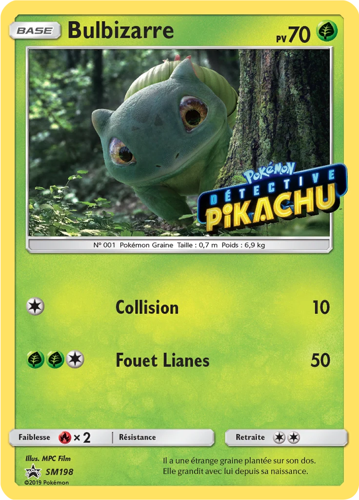 Carte Pokémon Bulbizarre de l'extension Promo SM