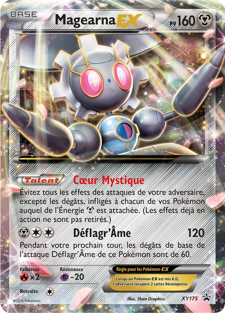 Carte Pokémon Magearna-EX de l'extension Promo XY