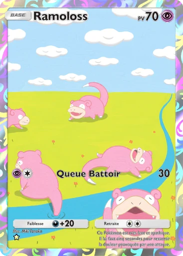 Carte Pokémon Ramoloss de l'extension Puissance Génétique