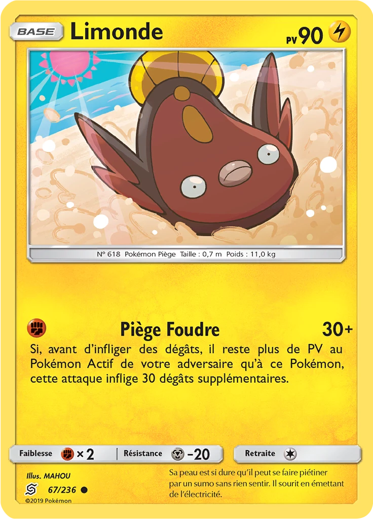 Carte Pokémon Limonde de l'extension Harmonie des Esprits