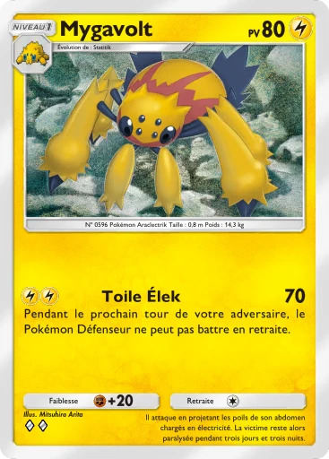 Carte Pokémon Mygavolt de l'extension L'Île Fabuleuse